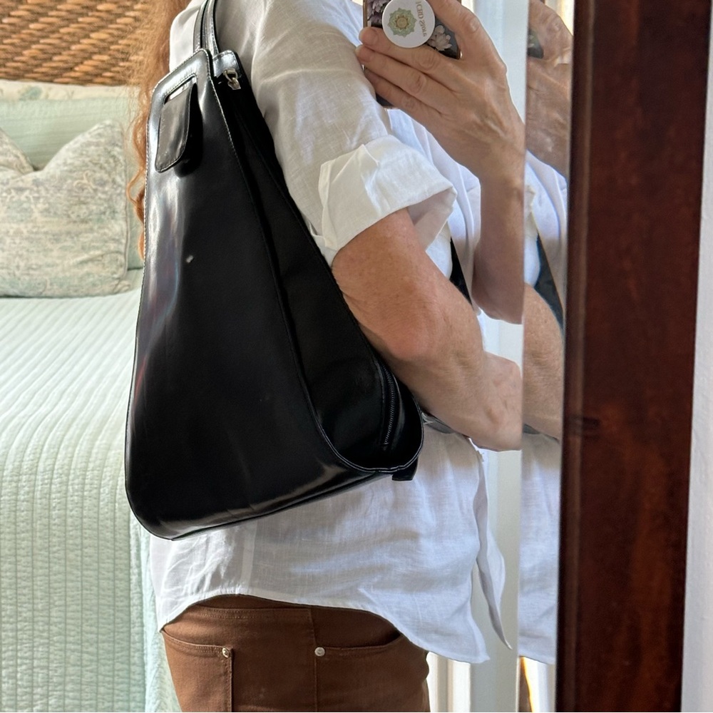 HOBO Black Leather Backpack - Picture 16 of 16